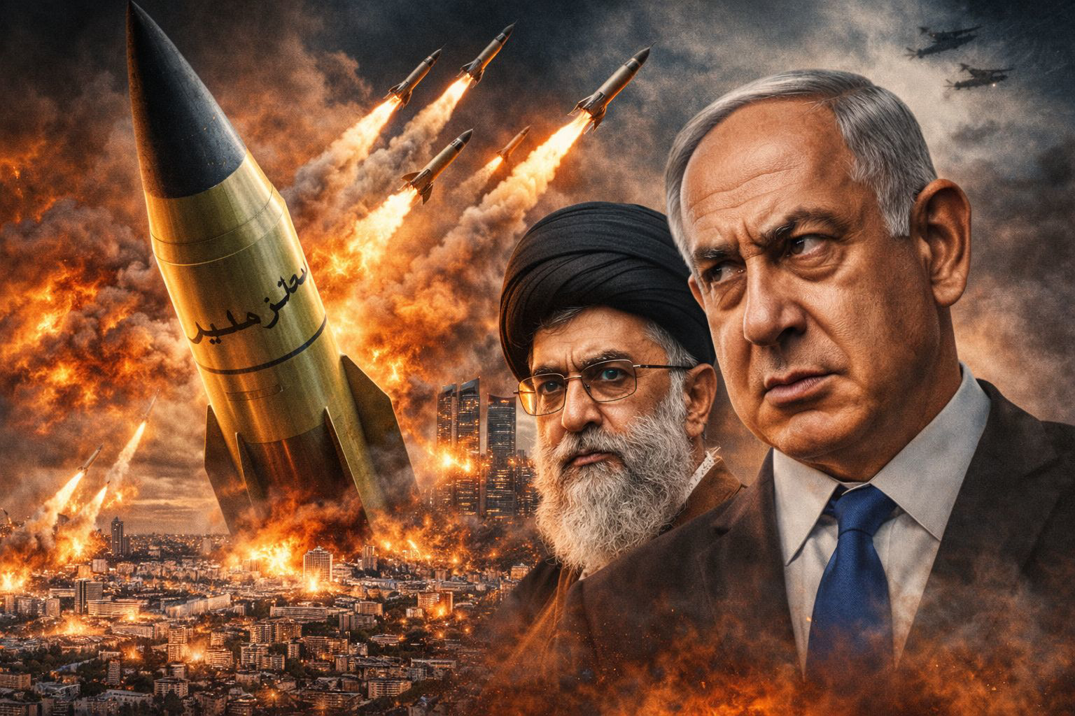 أكبر هجوم إيراني منذ بداية الحرب.. صواريخ عنقودية تضرب تل أبيب وتتجاوز القبة الحديدية